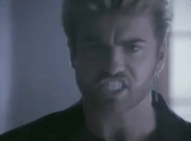 georgemichael george michael one more try GIF