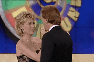 pat sajak wheel through the years GIF by Wheel of Fortune