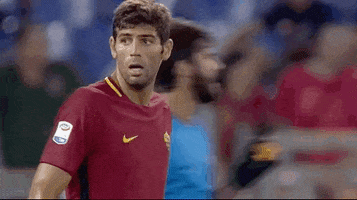 scared oh no GIF by AS Roma