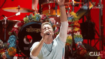 coldplay GIF by iHeartRadio