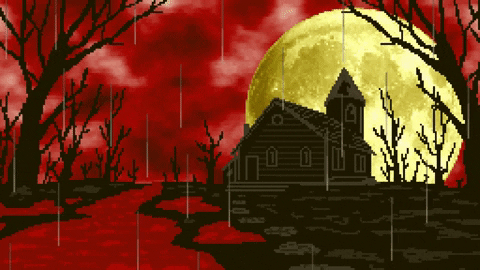 Haunted House Halloween GIF - Find & Share on GIPHY