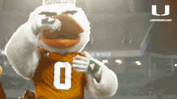 university of miami eating GIF by Miami Hurricanes
