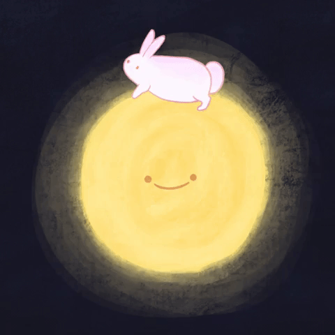 annimative cute animation pink loop GIF