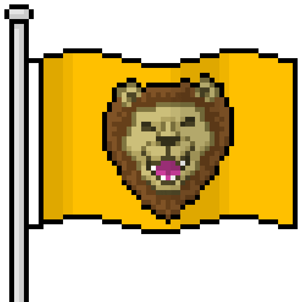 walternewton lion flag walter newton lionflag GIF