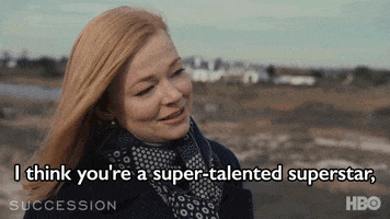 Sarah Snook Love GIF by SuccessionHBO