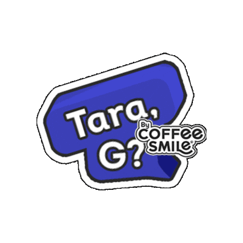 Lets Go Coffee Smile Sticker by Gardenia PH