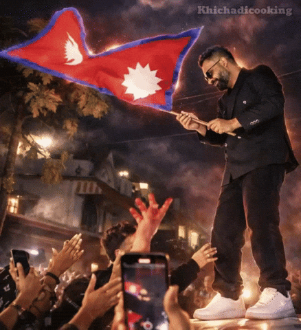 Nepal Flag GIF