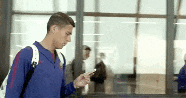 hector moreno surprise GIF by AS Roma