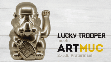bernhardrauscher artmuc lucky trooper GIF