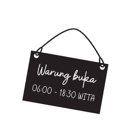 Infinity Coffee Bali Sticker