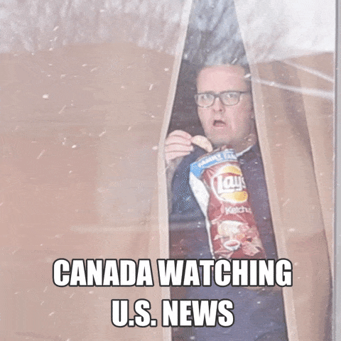 Canada Watching Us News GIFs - Get the best GIF on GIPHY