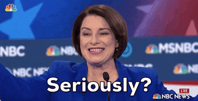 Democratic Debate Seriously GIF by GIPHY News