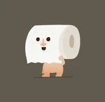 Now You Are in Trouble!: or Where did all the toilet paper go? 

https://giphy.com/gifphy.com
toilet paper lol GIF by xxiyaa