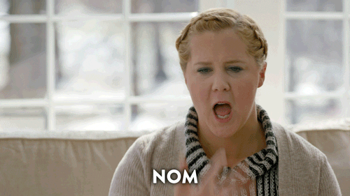 Inside Amy Schumer comedy central season 4 eating eat GIF
