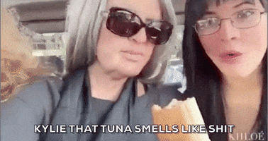 kendall kendall jenner kylie jenner khloe kardashian tuna GIF