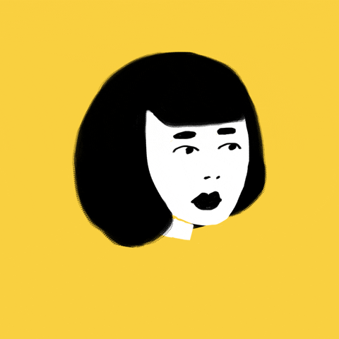 Art Girl GIF by dot_pieces