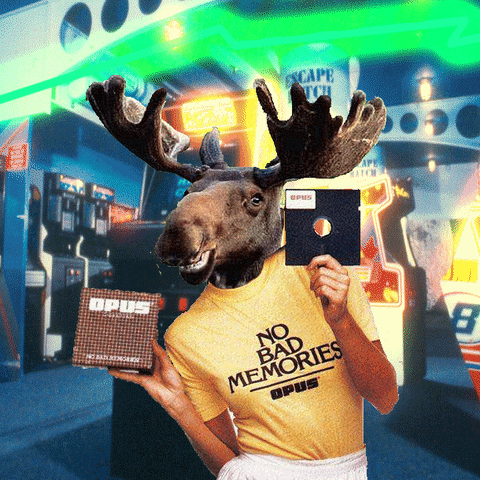 80S Moose GIF by Percolate Galactic