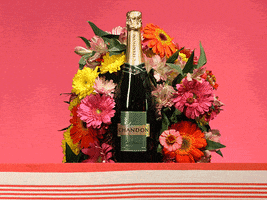 Flowers Thank You GIF by CHANDON CALIFORNIA