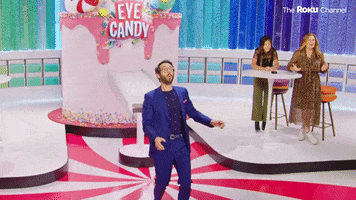Eye Candy GIF by The Roku Channel