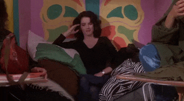 winona ryder laughing GIF