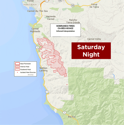 geeksharka wildfire carmel big sur soberanes fire GIF