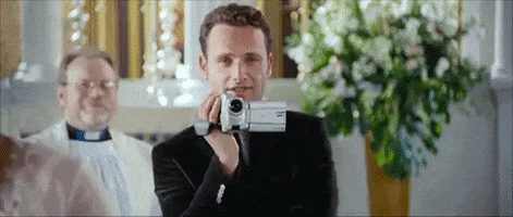 watching love actually GIF