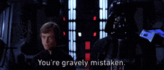 Youre Gravely Mistaken Luke Skywalker GIF by Star Wars