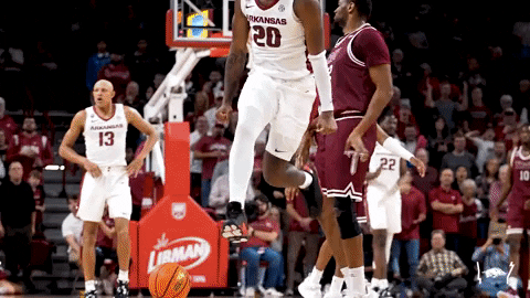 Yell Ncaa Basketball GIF by Arkansas Razorbacks - Find & Share on GIPHY