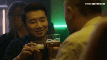 friends beer GIF by Kim's Convenience