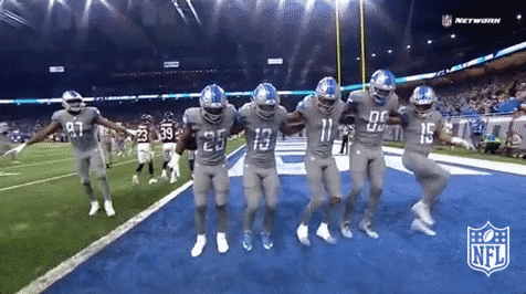 detroit lions dancing GIF by NFL