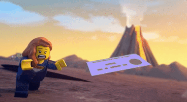 episode 4 volcano GIF by LEGO