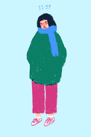 Don'T Change New Year GIF by WMNWM