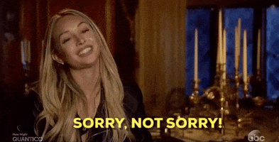 sorry not sorry abc GIF by The Bachelor