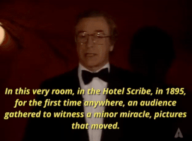 Michael Caine Cinema GIF by The Academy Awards