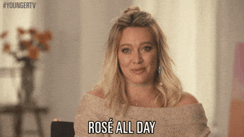 Hillary Duff Rose GIF by YoungerTV
