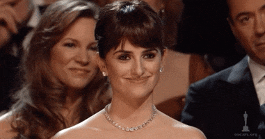 Penelope Cruz Thank You GIF by The Academy Awards