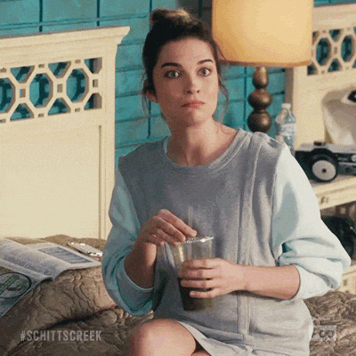 pop tv idk GIF by Schitt's Creek