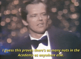 jack nicholson acceptance speech GIF by The Academy Awards