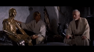 Martk009 star wars hologram melenchon hologramme GIF