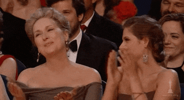 Meryl Streep Thank You GIF by The Academy Awards