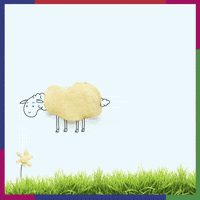 sheep bite GIF by cintascotch