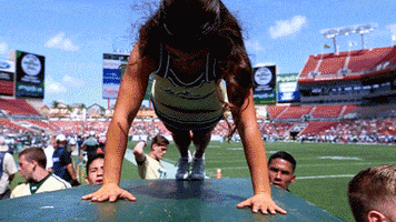 Push Up College Sports GIF by USF Athletics