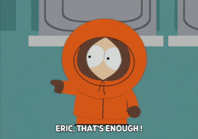 kenny mccormick pointing GIF by South Park 