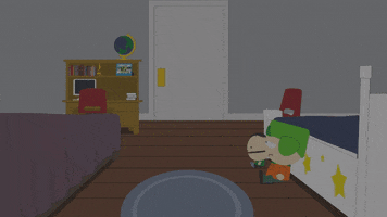 eric cartman bedroom GIF by South Park 