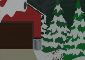 toilet paper snow GIF by South Park 