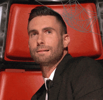surprised adam levine GIF by The Voice
