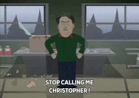 angry chris GIF by South Park 