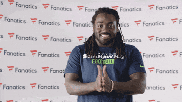 Excited Seattle Seahawks GIF by Fanatics