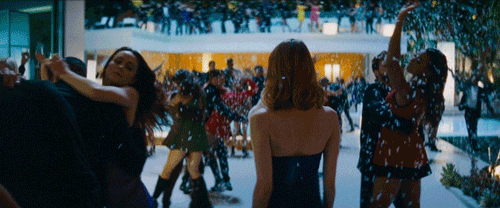 emma stone party GIF by La La Land