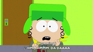humming kyle broflovski GIF by South Park